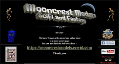 Desktop Screenshot of mooncrest-models.co.uk